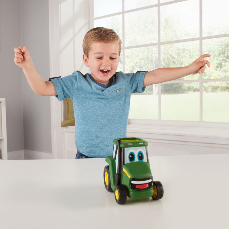 John Deere Push & Roll Johnny Tractor, Ages 2+