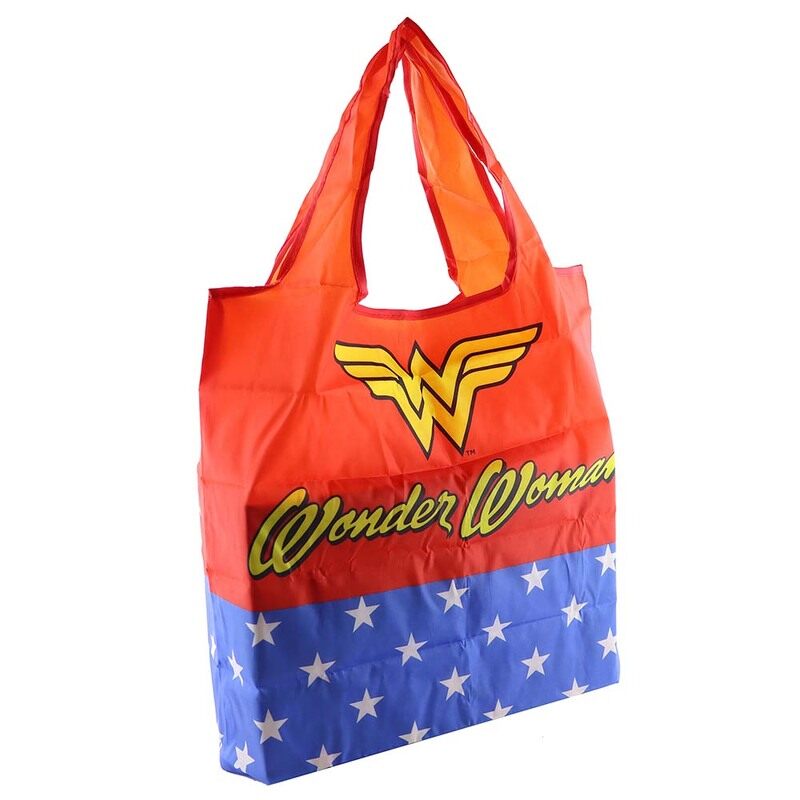 

Warner Bros Wonder Woman Foldable Travel Bag For Kids Unisex, Multicolour