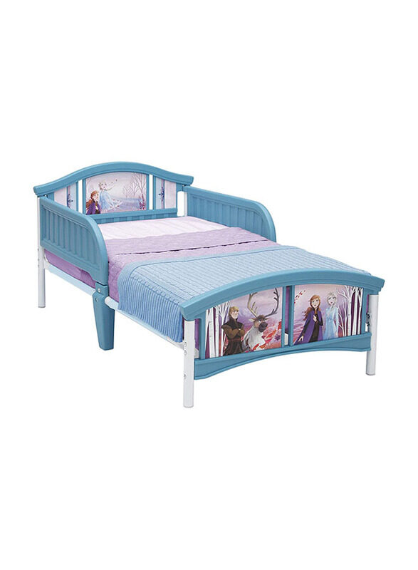 

Delta Children Frozen II Plastic Toddler Bed, Blue