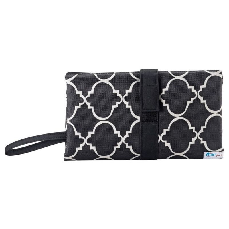 The First Years Changing Clutch For Kids Unisex, Black Quatro