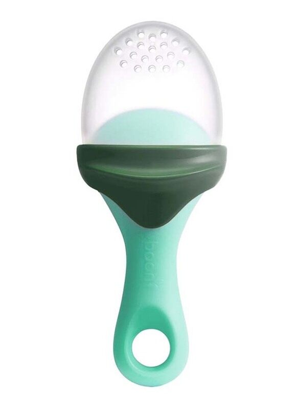 

Boon Pulp Silicone Feeder, Green/Grey