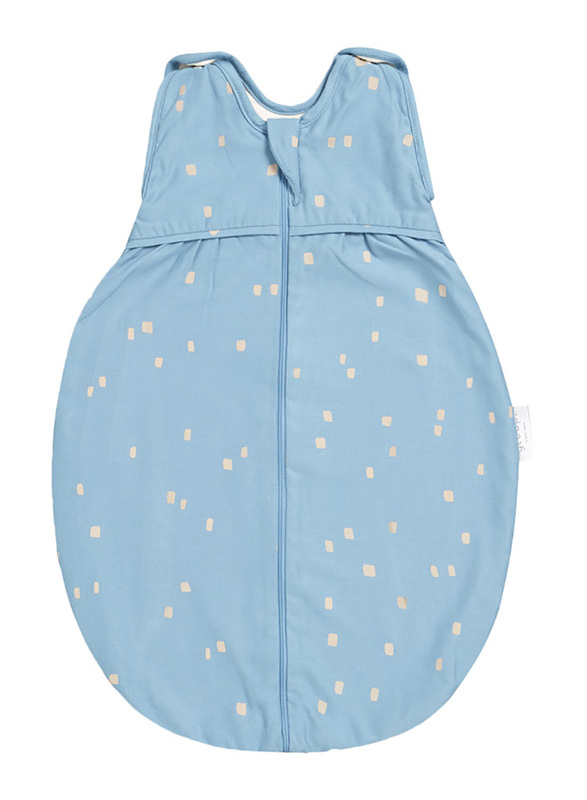 Gloop Organic Sleeping Bag for Baby, 3-6 Months, City Blue