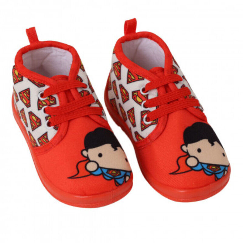 

Warner Bros Superman Infant Slip-On Shoes, 0-6 Months, Red