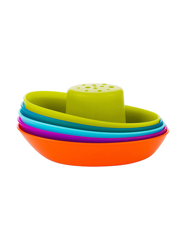 

Boon Fleet Stacking Boats Bathing Toy for Baby, Multicolour