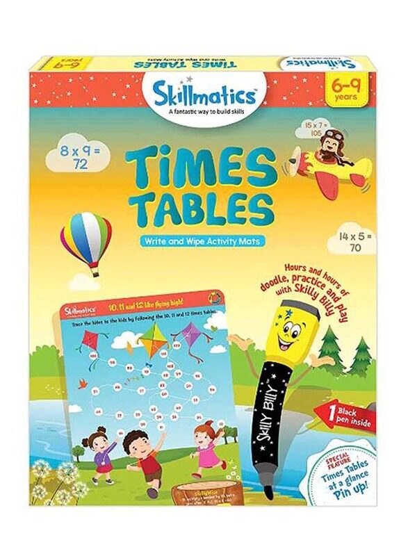 

Skillmatics Times Tables, Ages 6+