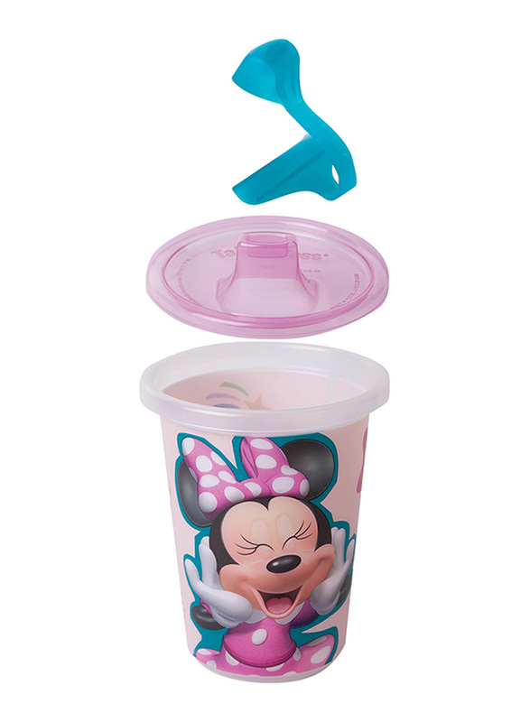 The First Years Minnie Take & Toss Sippy Feeding Cup, 10 Pieces, 295ml, Pink