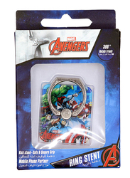 Marvel Avengers Mobile Phone Holder/Kickstand, with 360° Rotation and 180° Flipping, Multicolor