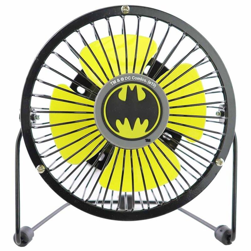 

Warner Bros USB Batman Desk Personal Fan, Yellow