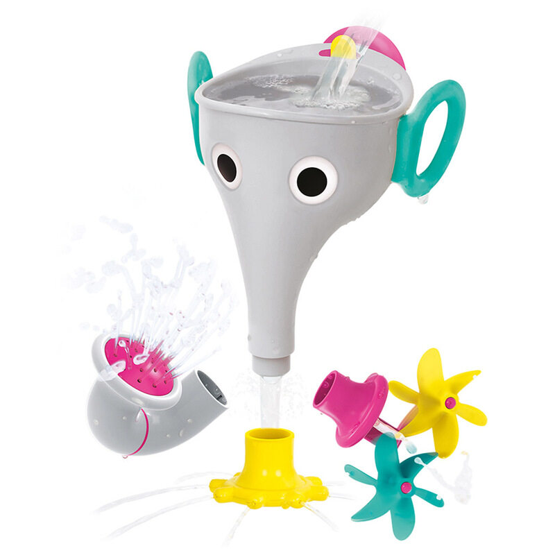 

Yookidoo 4-Piece Set Funelefun Fill N Sprinkle Bath Toys for Kids, Multicolour
