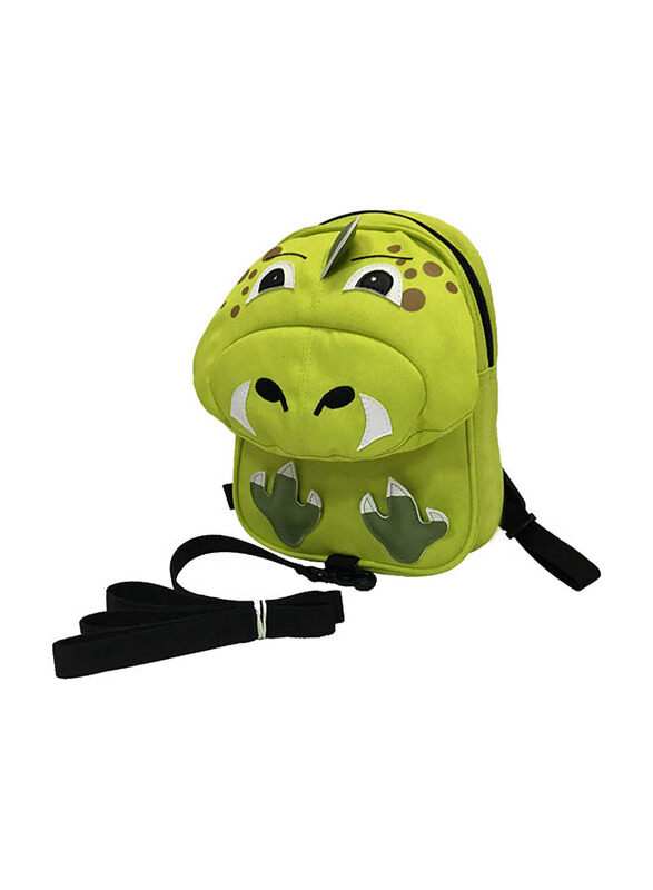 

Babyworks Medium Harness Dino Back Pack with Strap, Green