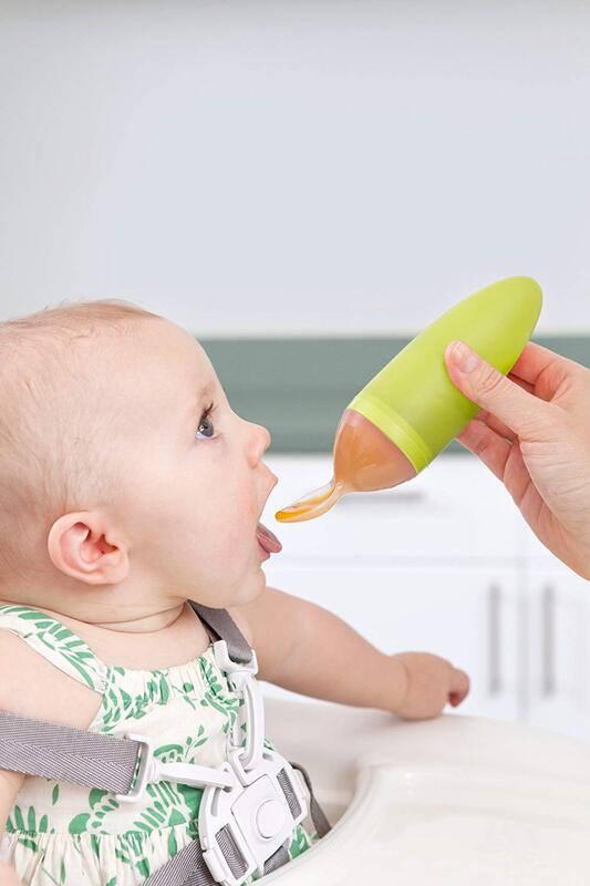 Boon Baby Food Dispensing Spoon, Green
