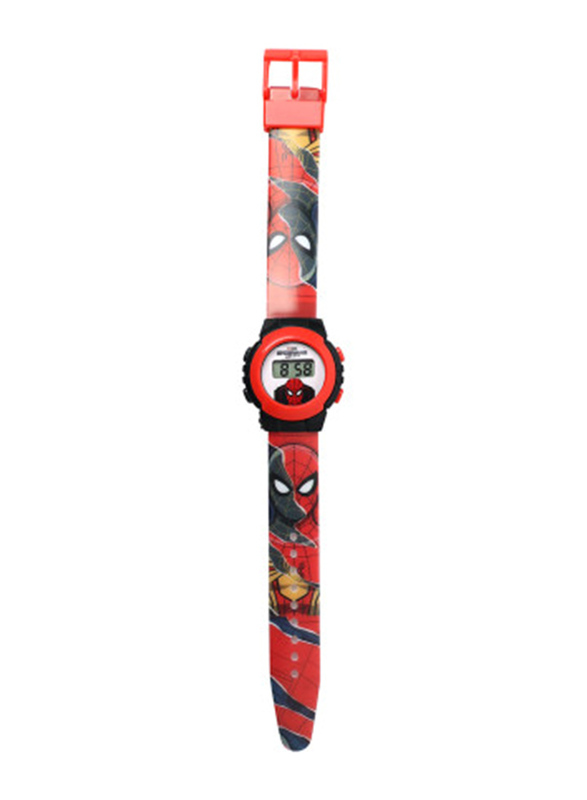 

Marvel Spiderman Kids Digital Watch, Red