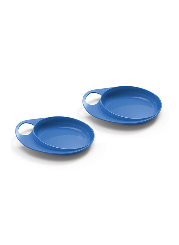 

Nuvita Easy Eating Smart Plate Set, 2 Piece, Blue