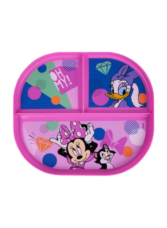 

The First Years Disney Minnie Two Sided Plate, Pink
