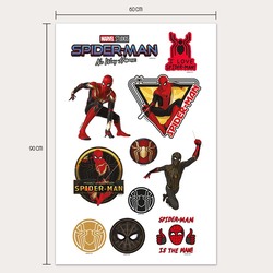 Marvel Spiderman No Way Home Reusable Wall Sticker, White