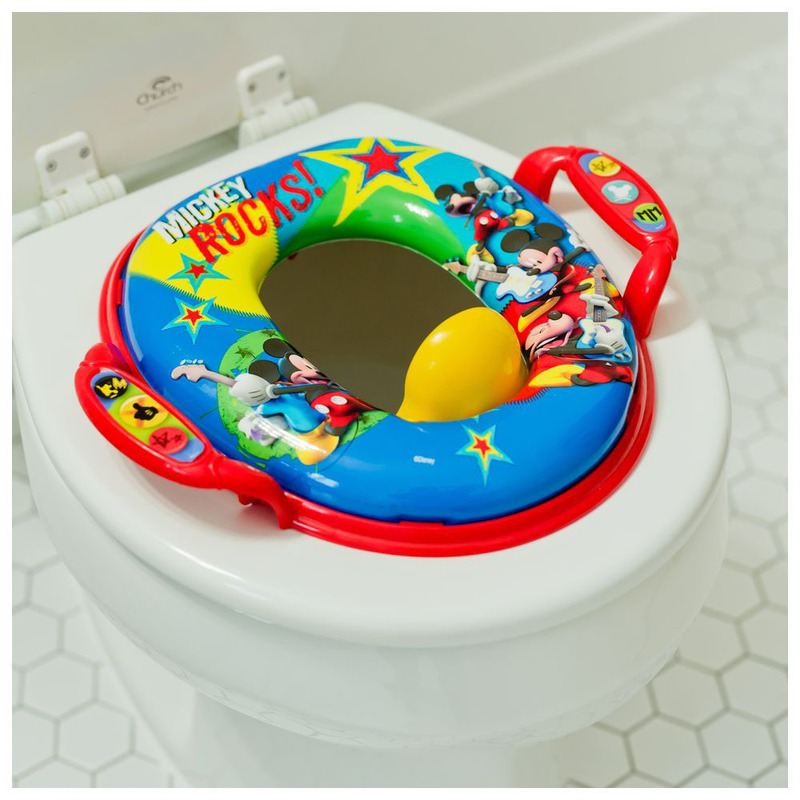 The First Years Mickey Mouse Soft Potty Ring, Multicolour