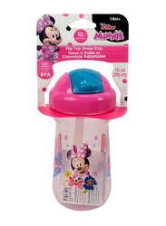 The First Years Minnie Flip Top Straw Cup, Pink