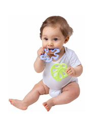 Playgro in My Garden Nature Leaf & Flower Teether, Multicolour