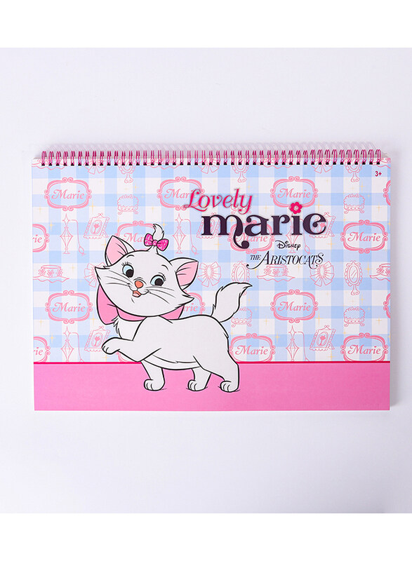 

Disney Marie Lovely Marrie Sketchbook, A3, Pink