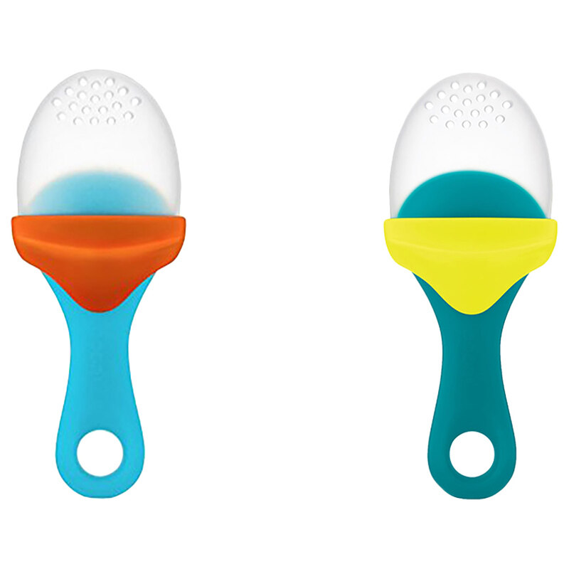 

Boon Pulp Silicone Feeder Set, 2 Pieces, Blue/Green