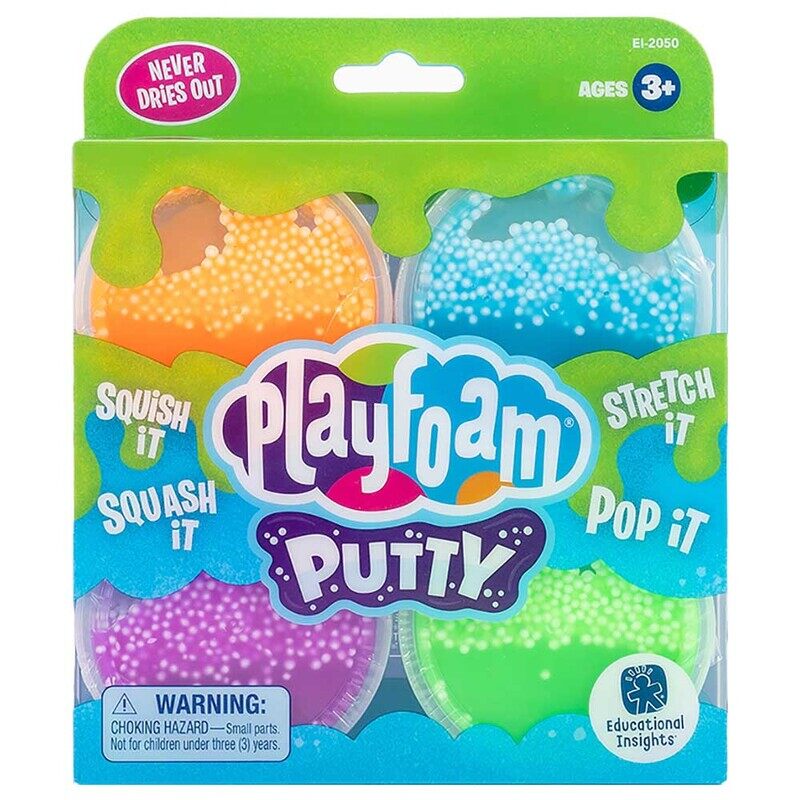 

Learning Resources Playfoam Putty, Ages 3+, Multicolour