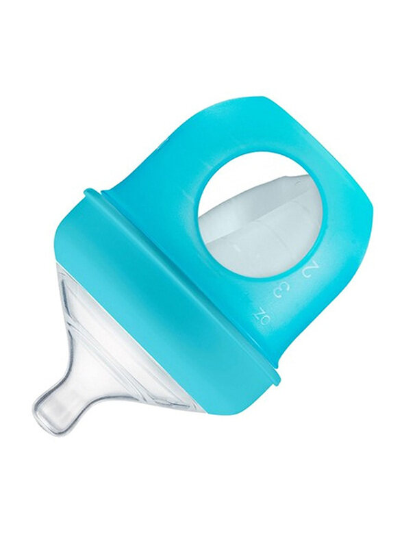 

Boon Nursh Silicone Bottle, 118ml, Blue