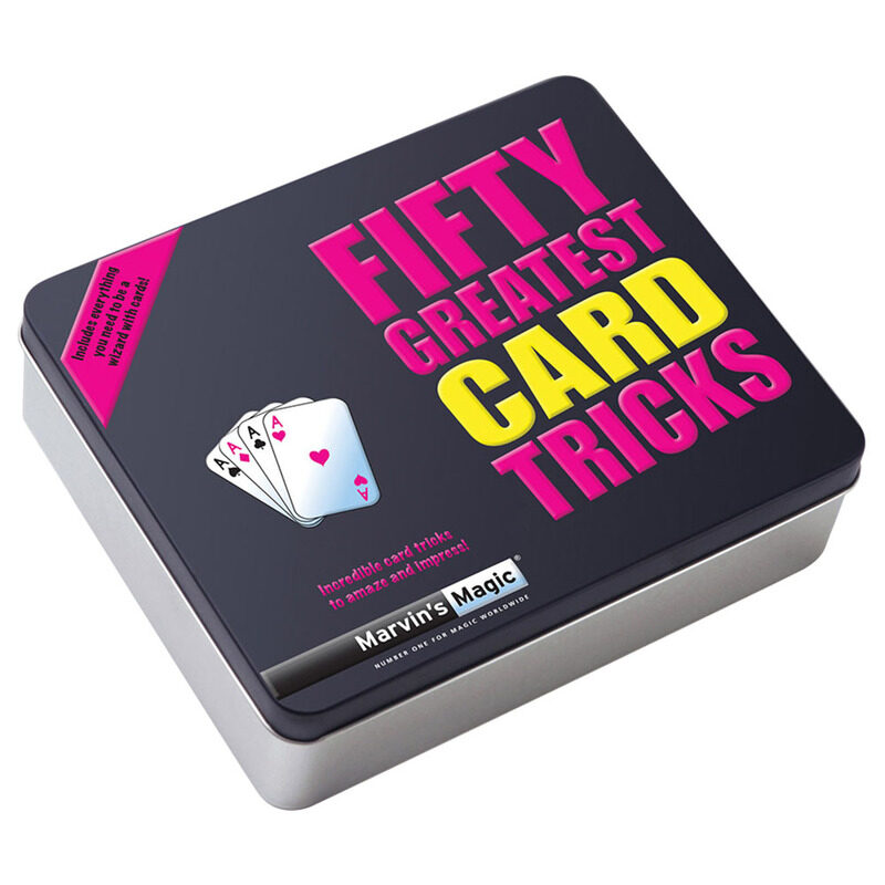 

Marvin's Magic Fifty Greatest Card Tricks, Ages 8+