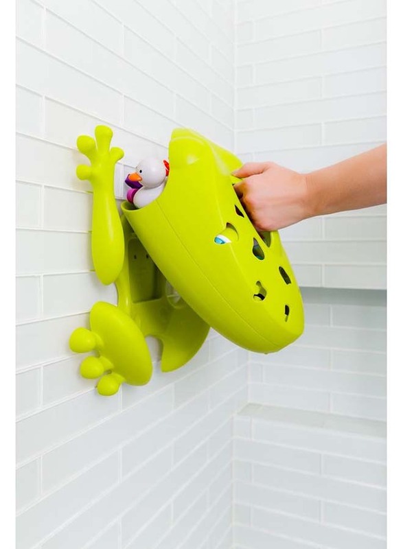 Boon Frog Pod Drain and Storage Bath Toy, Green