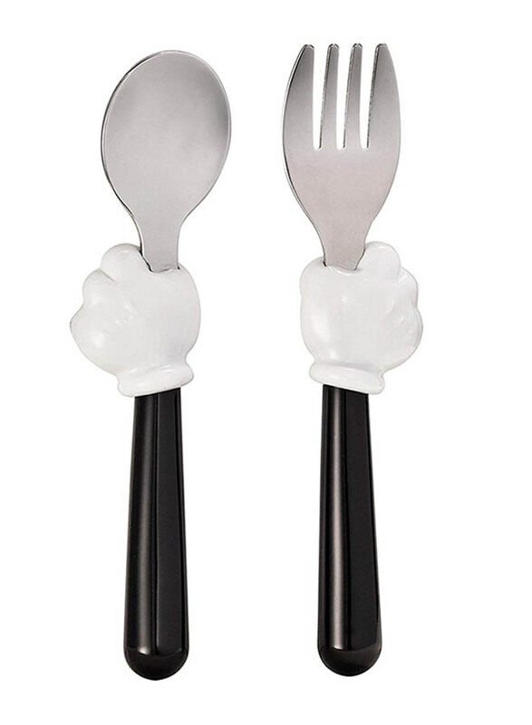

The First Years Mickey Helping Hands Flatware, Black