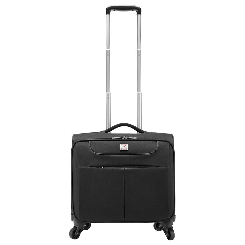 Re-Flection 16.14-inch Laptop Trolley Bag, Black