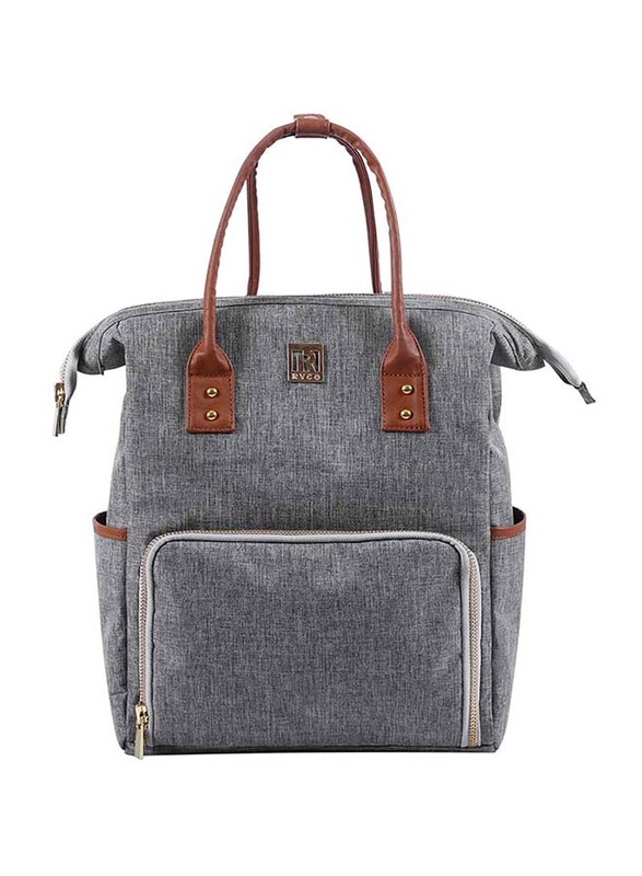 Ryco 2-in-1 Madison Backpack & Diaper Bag, Grey