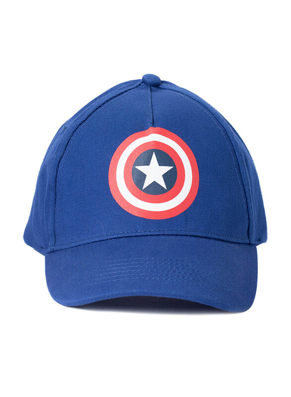 

Marvel Avengers Captain America Snapback Cap for Men, One Size, Blue