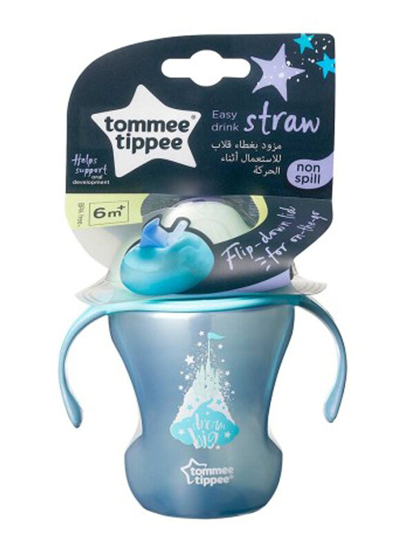

Tommee Tippee Explora Easy Drink Straw Cup, 150ml, Blue