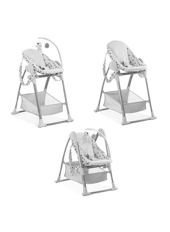 Hauck 3In1 Sit & Relax High Chair, Grey