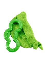 The First Years Chilled Peas 2-in-1 Teether, Green