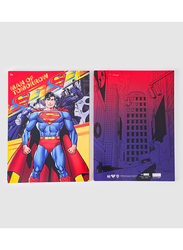 Disney Warner Bros. Superman Man of Tomorrow Arabic Notebook, A5 Size, Blue