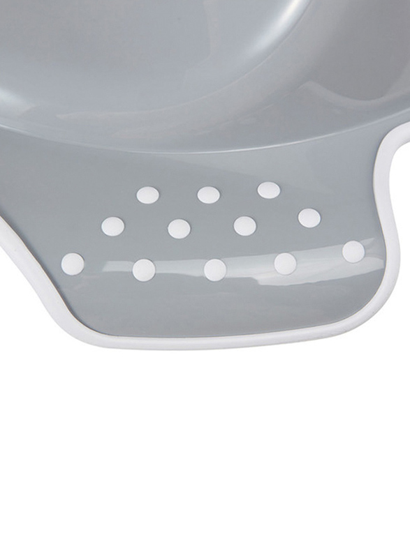 keeeper Toilet Seat with Anti Slip Function Stars, Grey