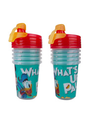 The First Years Mickey Take & Toss Sippy Feeding Cup, 10 Pieces, 295ml, Multicolour