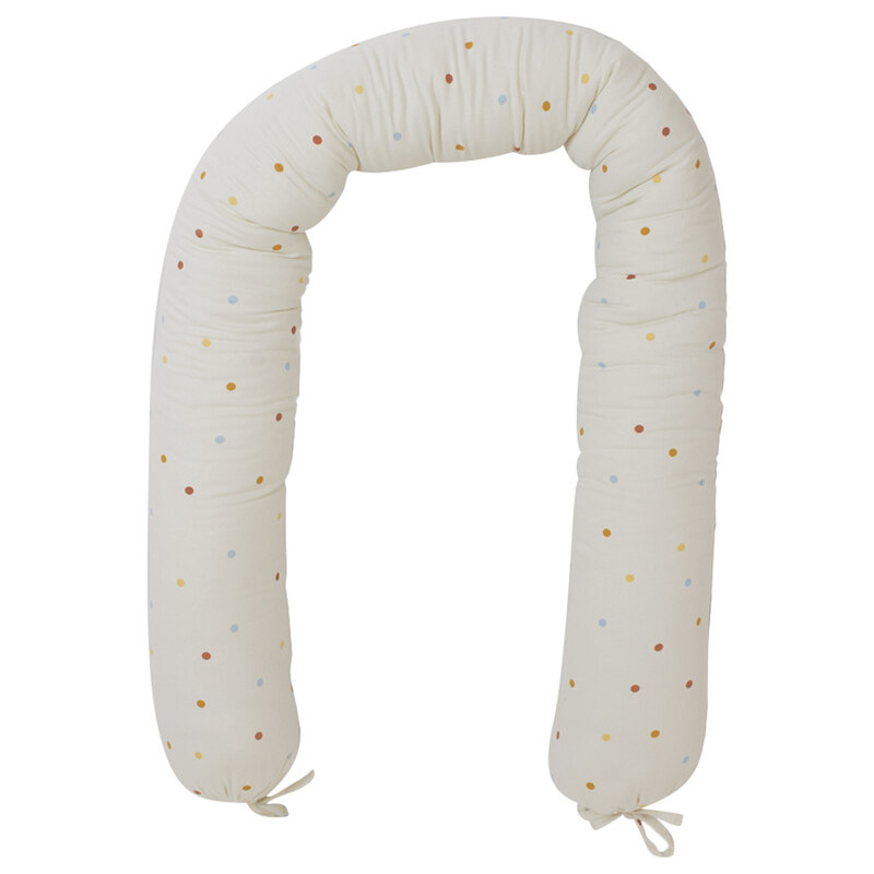 

Gloop Organic Colored Confetti Nest Reducer Cushions, White