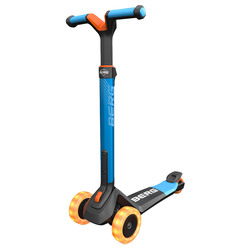 Berg Nexo Foldable Lights LEDdeck Scooter, Blue