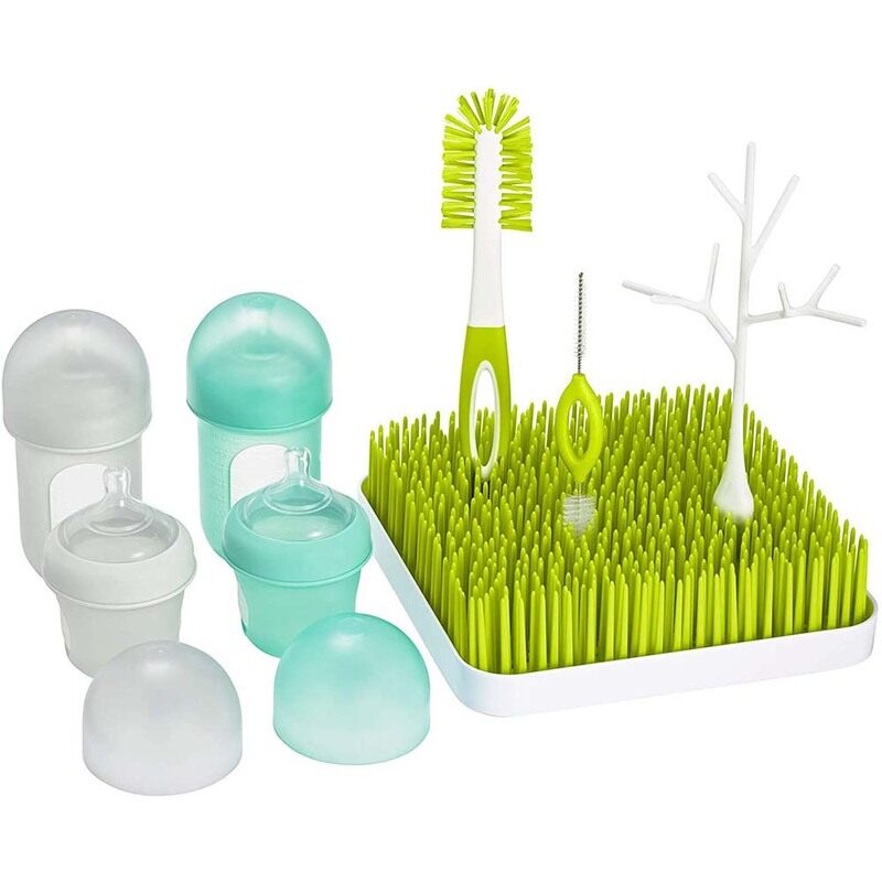

Boon Nursh & Grass Bundle Bottles & Accessories Starter Set, 8 Pieces, Multicolour