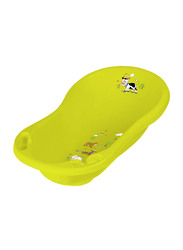 Keeeper 84cm Baby Bath with Plug, Lemon Green