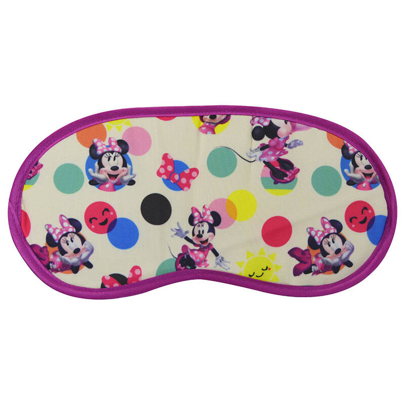 

Disney Minnie Mouse Travel Eye Mask For Girls, Multicolour
