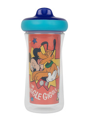 The First Years Mickey Insulated Sippy Feeding Cup, 2 Pieces, 266ml, Multicolour