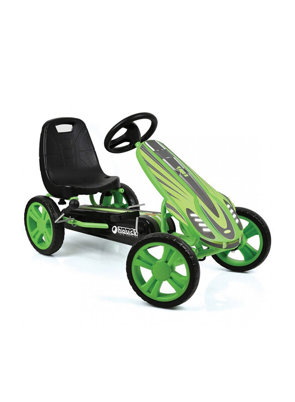 

Hauck - Toys Hauck Speedster Go Kart Green, Ages 4+