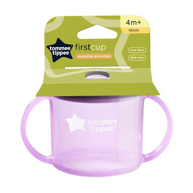 

Tommee Tippee Essentials First Cup, 190ml, Purple