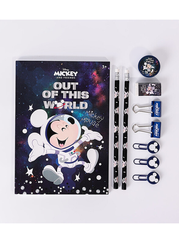 

Disney Mickey Mouse Out of this world Stationery Set, Black