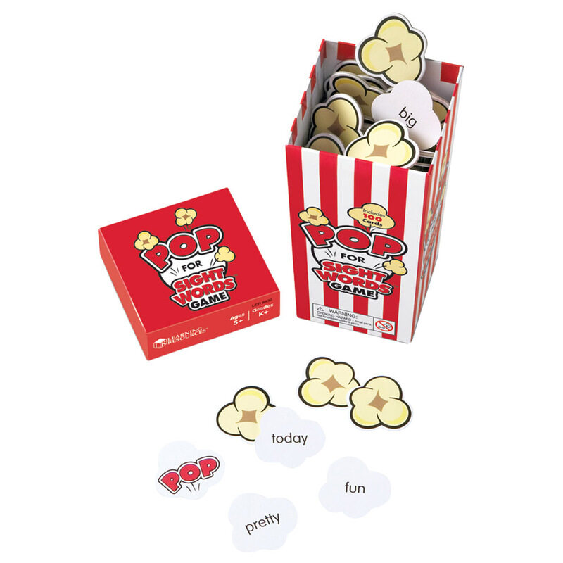 

Learning Resources Pop for Sight Words Game, Ages 5+
