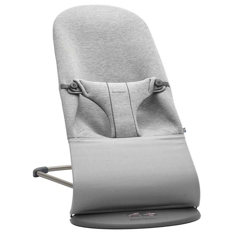 

BabyBjorn 3D Jersey Bouncer Bliss, Light Grey