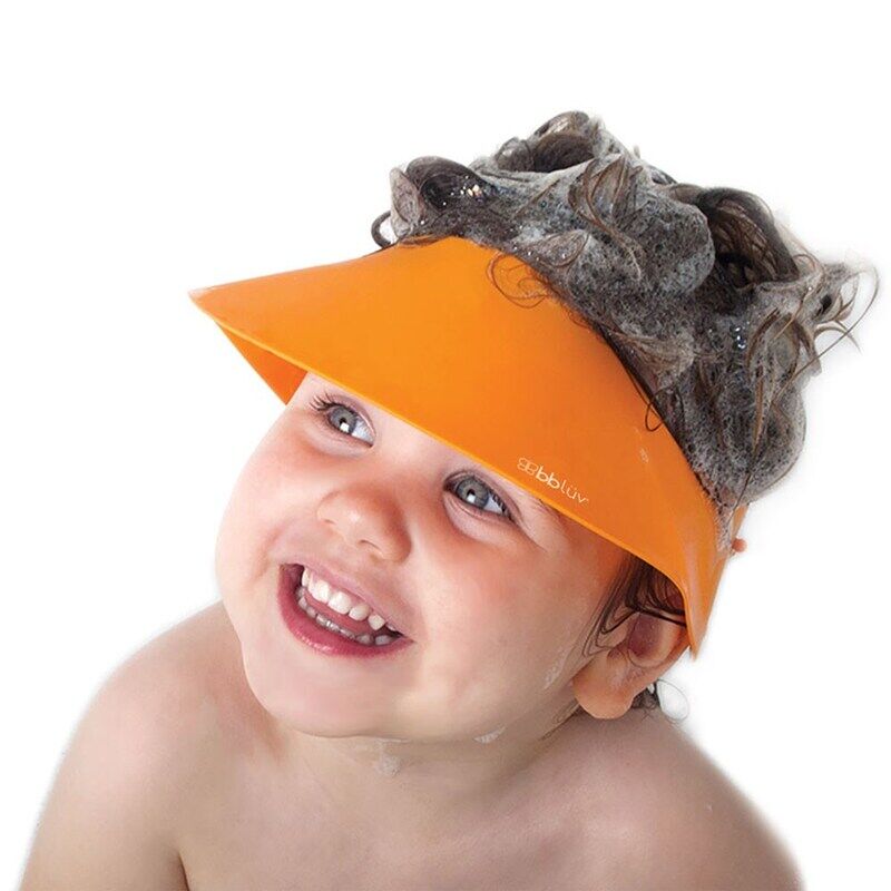 

BBLuv Kap Silicone Shampoo Repellant Cap, Orange